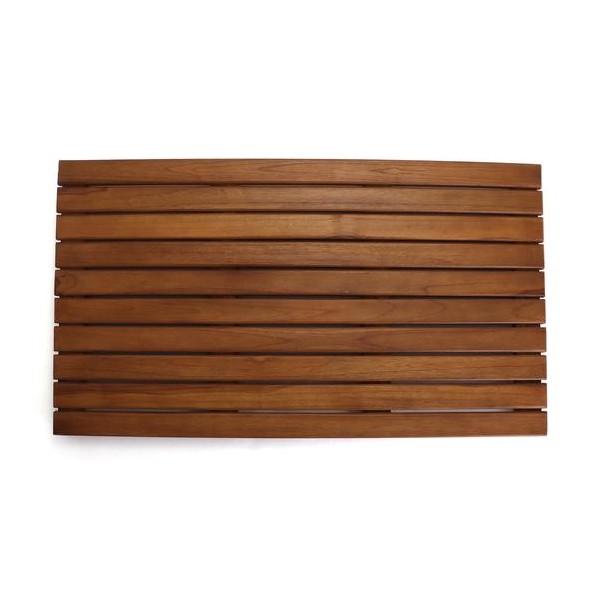 Lap Teak Shower Floor Insert - 19.75 x 35.5 x 1.75 - Teak