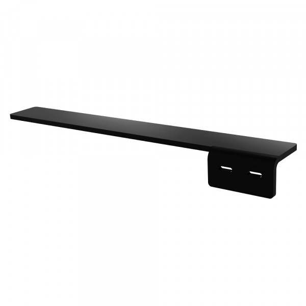 Harmony XL Countertop Support Bracket Black 24x3.5x0.375 Right