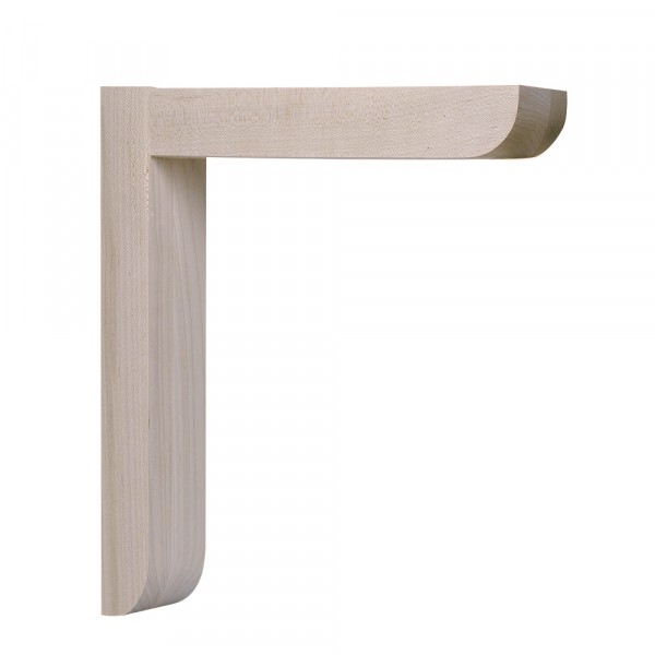 Brookdale Low Profile Wood Corbel - Reinforced - 12" L x 3" W x 12" H 			