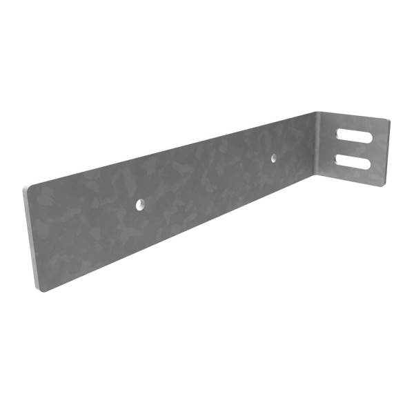 Hidden Shelf Bracket 8 x 2 x 1.65 - Galvanized Steel