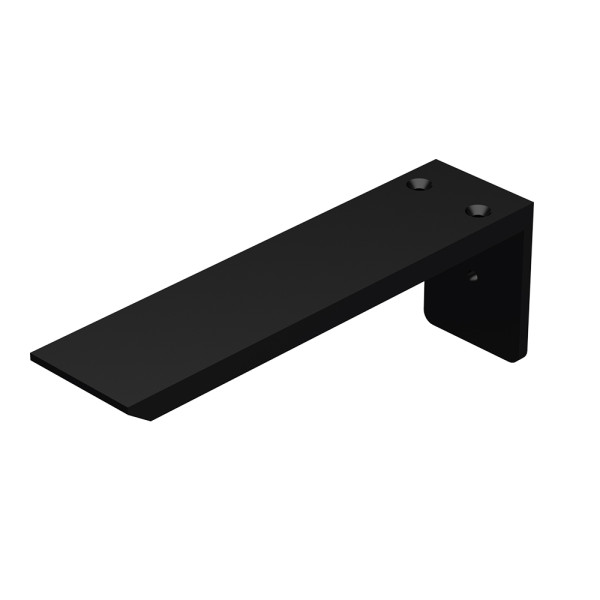 Patriot L Bracket Countertop Support - 8x2.5x3.5 - Black