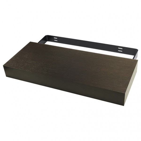 Classic Floating Shelf Systems - 40x10x3.25 - MDF/Coffee