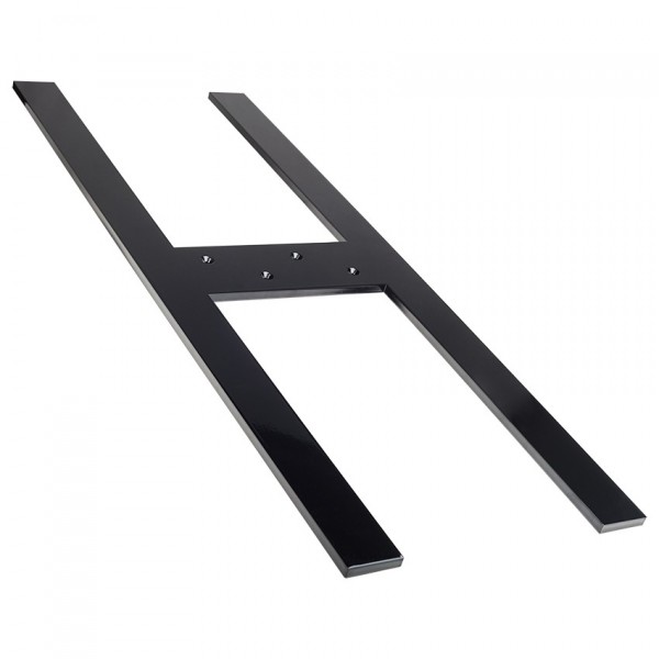 Harrison Top Plate Hidden Countertop Support - 23.25x12x0.25 - Black