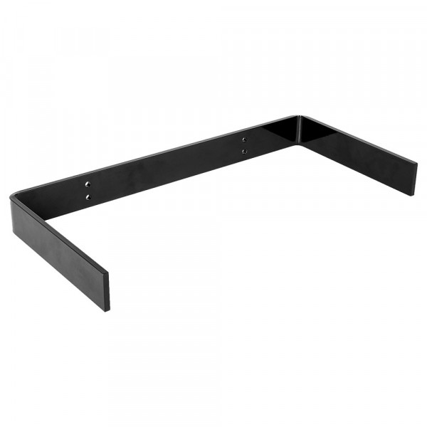 Floating Shelf Bracket - 8x16.75x1.65 - Black Medium