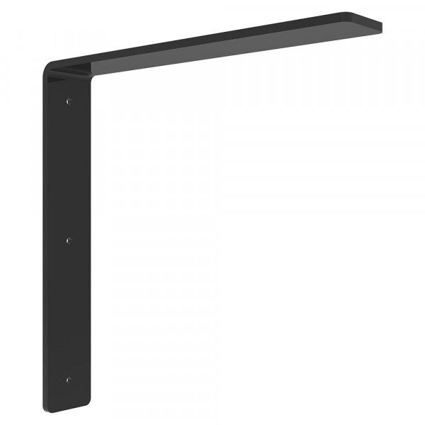 Freedom Hidden Countertop Brackets - 16x2x16 - Black 