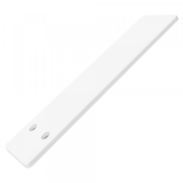 Liberty Hidden Countertop Support Plate - 8x3x0.25 - Flat White