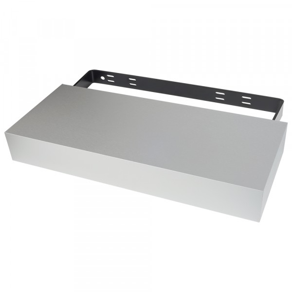 Classic Floating Shelf System 24x10x3.25 - Stainless Laminate