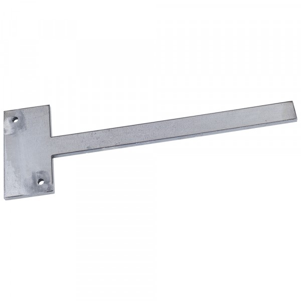 Stud Mounted Shelf Bracket - 12x0.25x4 - Steel