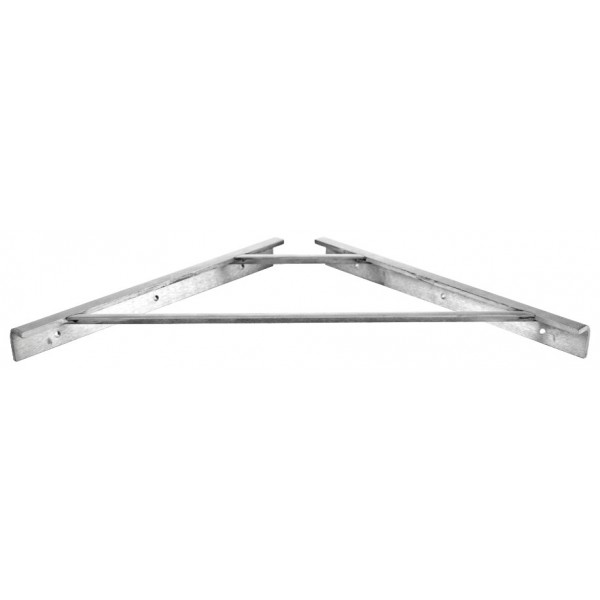 Cascata Shower Bench Bracket - 16x0.50x16 - Stainless