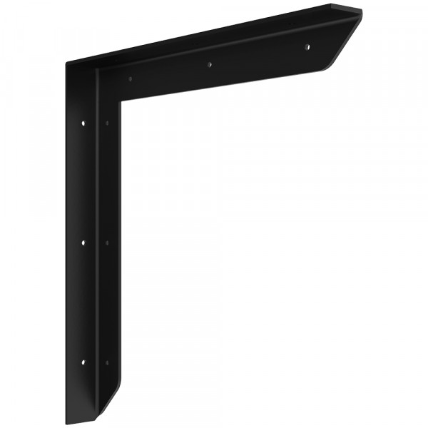 Versa Hidden Support Bracket 12 x 12 - Black 