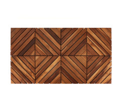 Baro Teak Wood Shower Mat