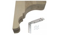 Lexington Overhang Wood Corbel