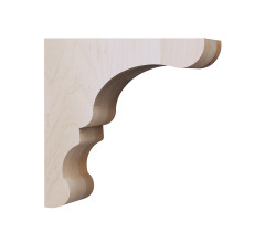 Lexington Overhang Wood Corbel