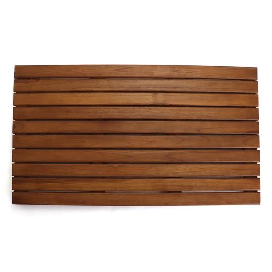 Lap Teak Shower Floor Insert - 19.75 x 35.5 x 1.75 - Teak | Federal Brace