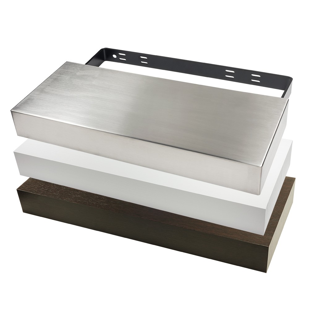 Modern Metal Floating Shelf - Floating Kitchen Shelf - Heavy Duty