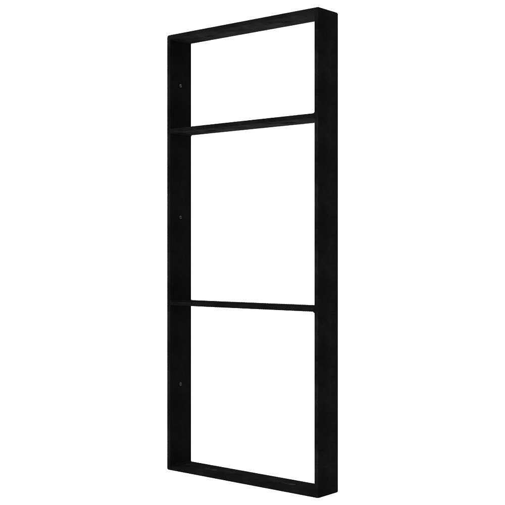 Universal Shelf System - 2" x 12.50" x 29" - Black