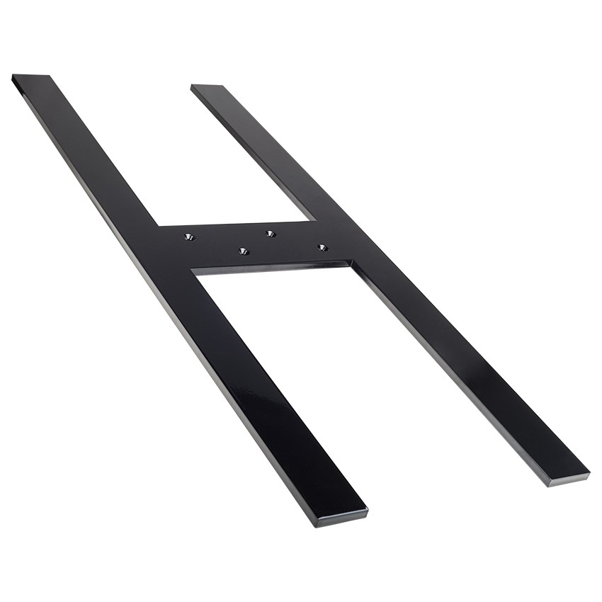 Harrison Top Plate Hidden Countertop Support - 31.25x12x0.37 - Black | Federal Brace