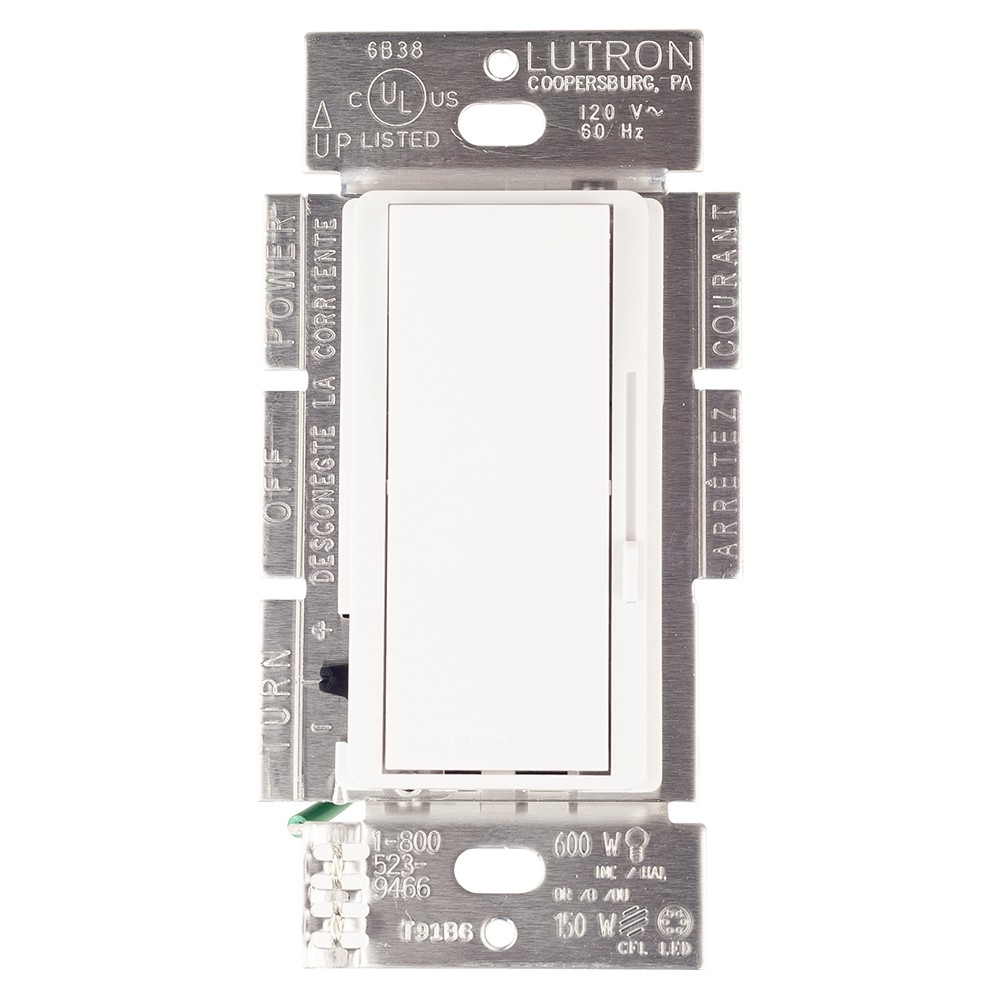 Eco-Lucent LED White Hardwire Dimmer Switch