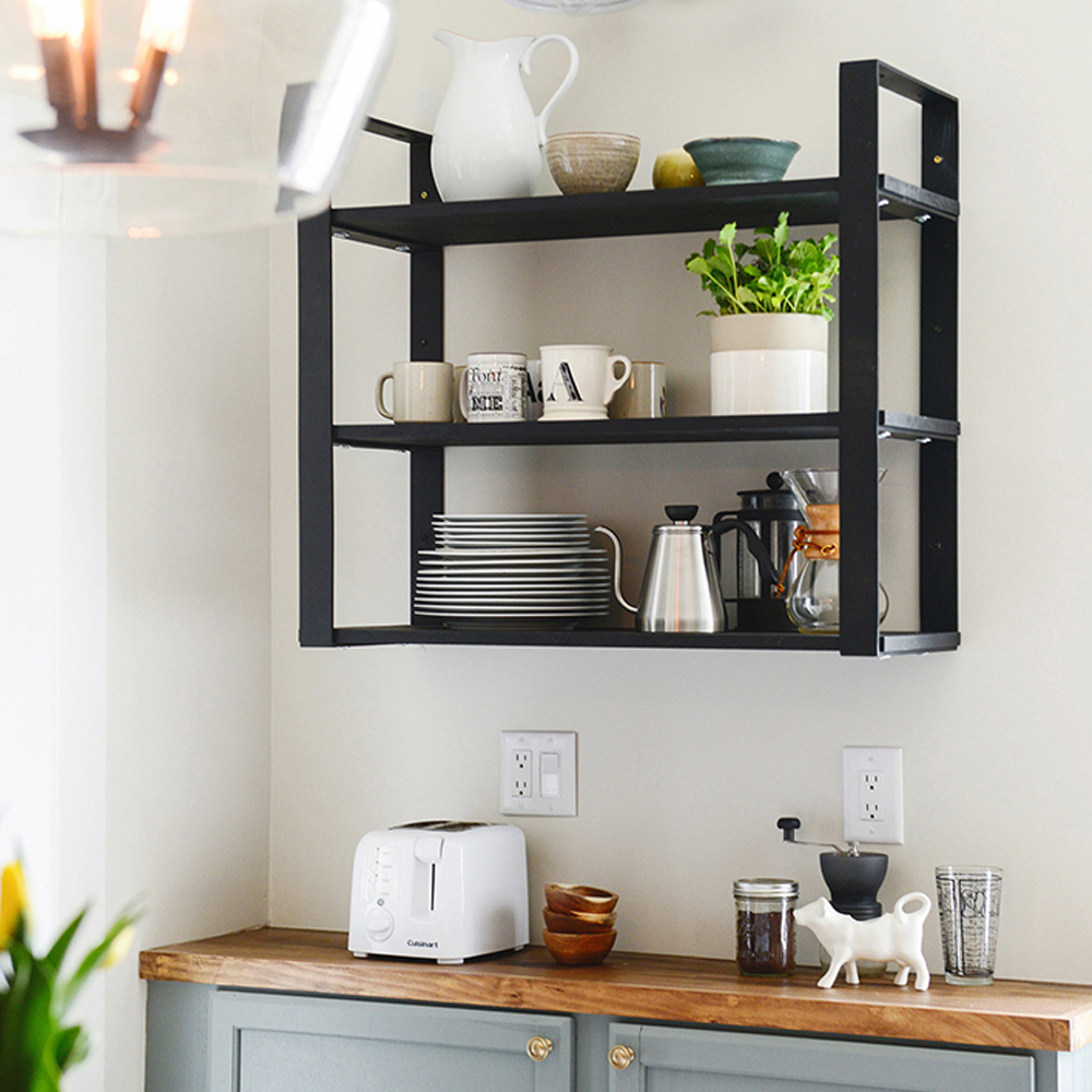 Universal Shelf System - Open Cabinet Styling from Federal Brace