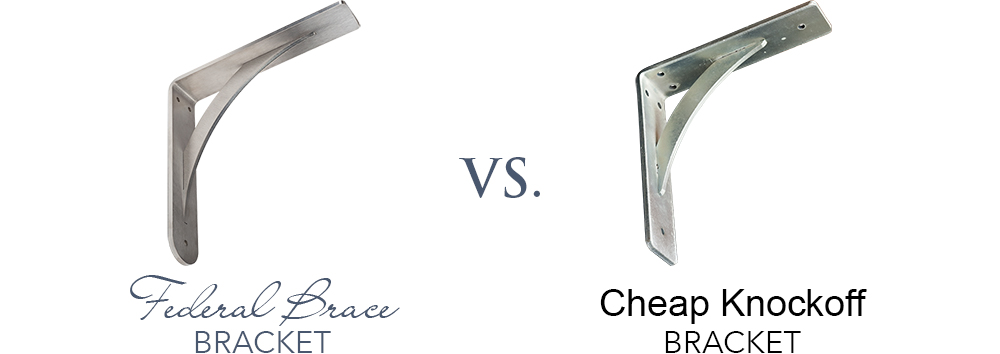 Federal Brace vs. Cheap Knockoff Federal Brace vs. Cheap Knockoff