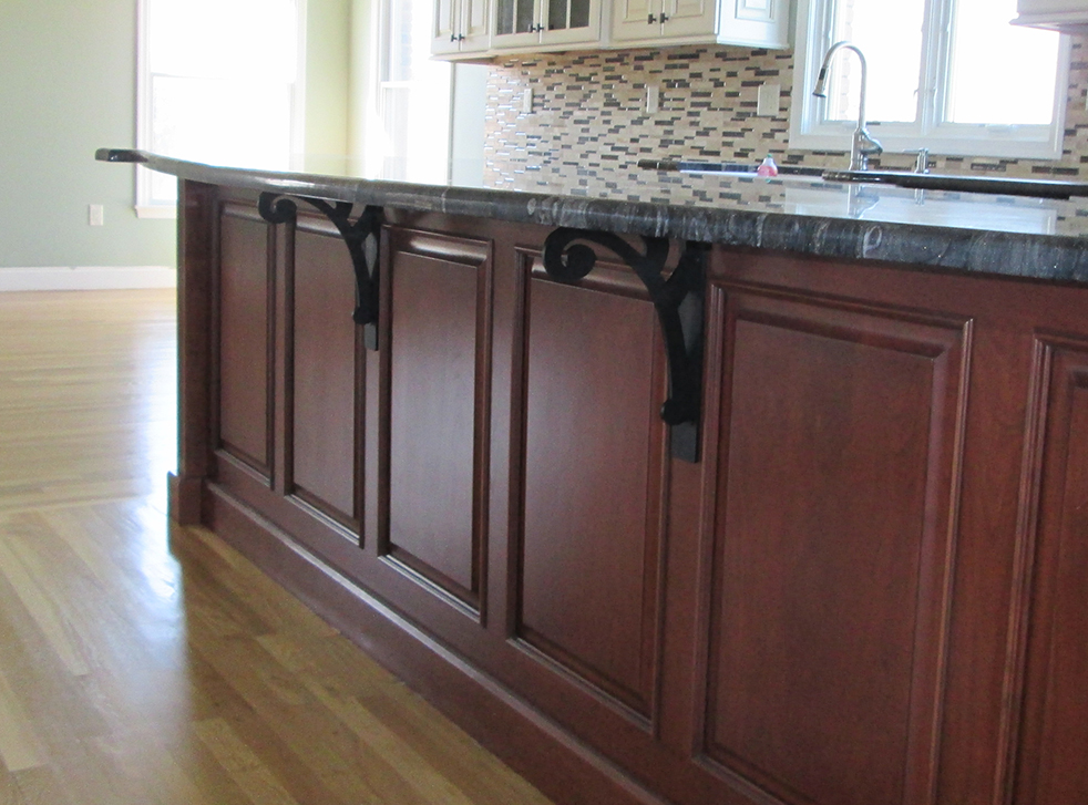 Countertop Types Federal, How To Support A Countertop Overhang