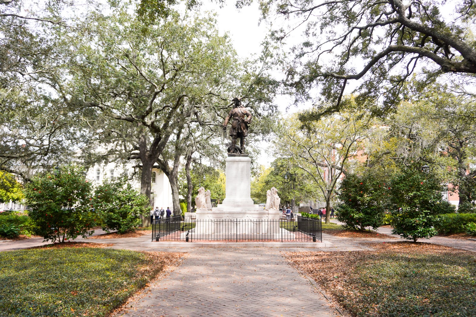 Chippewa Square in Savannah, Georgia