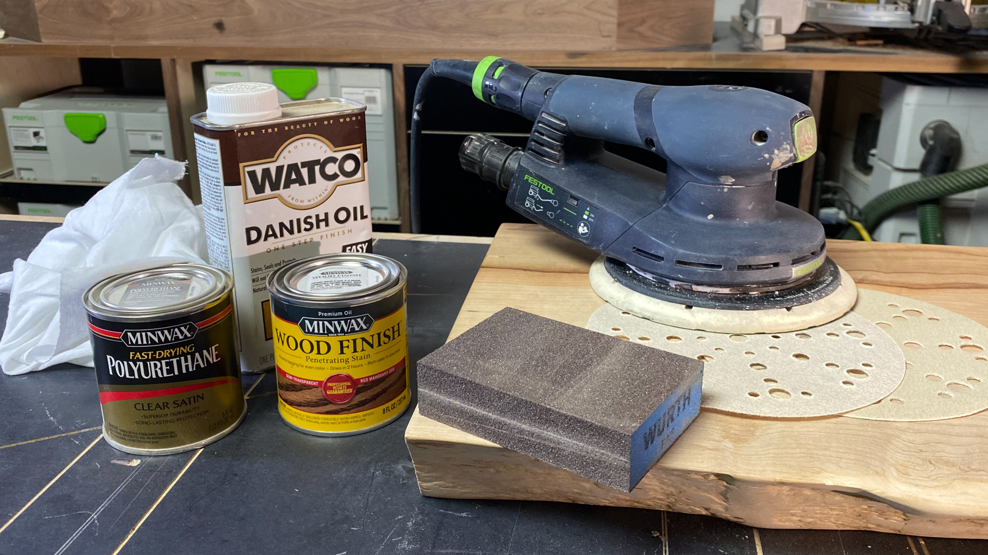 Required Tools for Staining