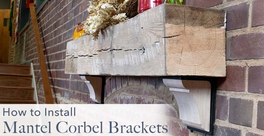 How to Install a Mantel Over a Brick Fireplace