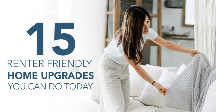 15 Renter Friendly Home Upgrades You Can Do Today
