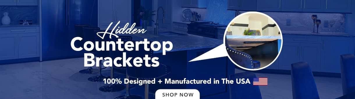 Hidden Countertop Brackets